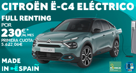 Nueva berlina Citroën ë-C4 Ëlectric